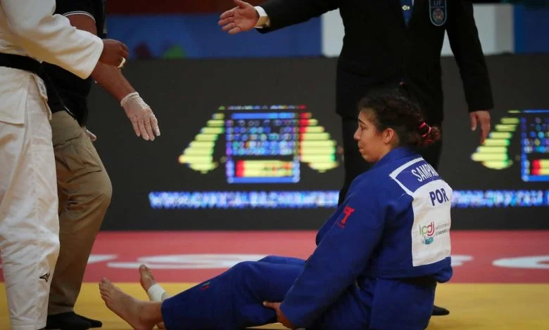Europeus de Judo: tomarense Patrícia Sampaio sofre lesão e é eliminada patricia sampaio epa image