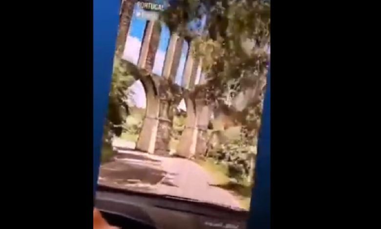 Famoso DJ alemão publica vídeo do aqueduto dos Pegões dj sah