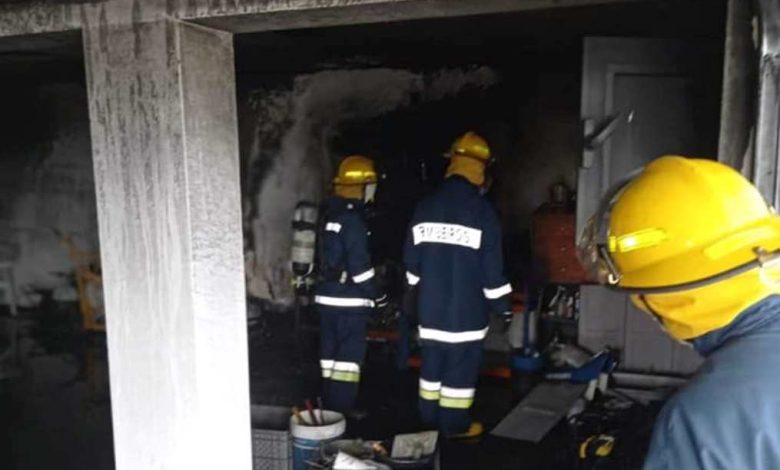 Incêndio em garagem provoca estragos inc 511357 6532783501904701001 n