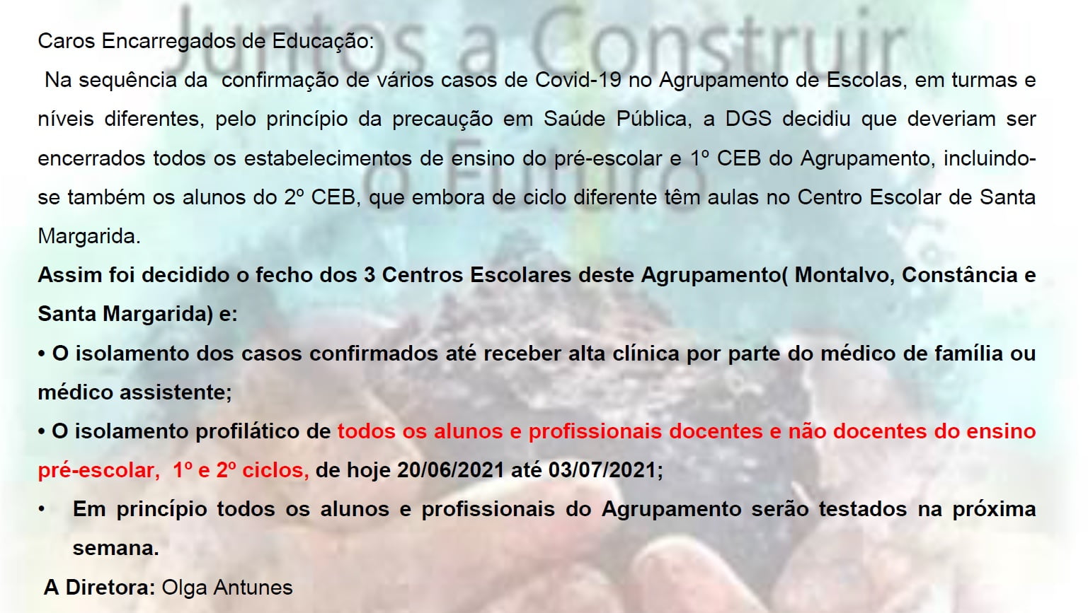 const covid19 junho