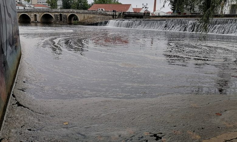 Mais uma descarga poluente no rio Nabão (c/ fotos e vídeo) IMG 20210916 095925