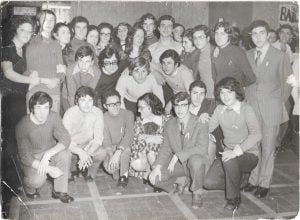 Liceu de Tomar Baile de Finalistas no Hotel dos Templarios Marco de 1973