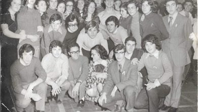Liceu de Tomar Baile de Finalistas no Hotel dos Templarios Marco de 1973