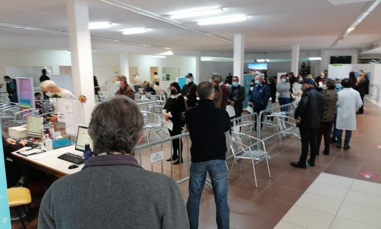 Centro de vacinação de Tomar vai manter-se aberto covid vacin IMG 20211228 130916