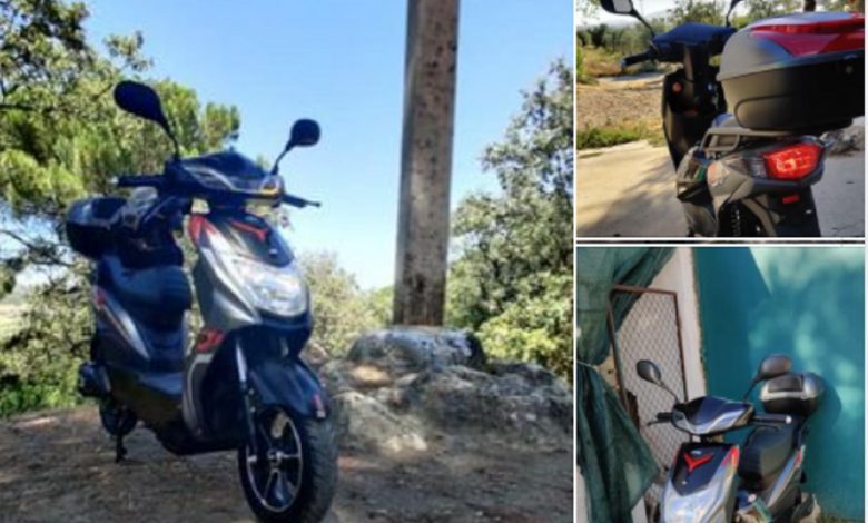 Apelo: Scooter elétrica roubada na Lamarosa apelo789