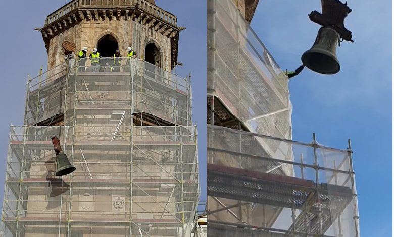 Sinos da igreja de S. João Baptista vão para restauro (c/ fotos) sinos 4567890