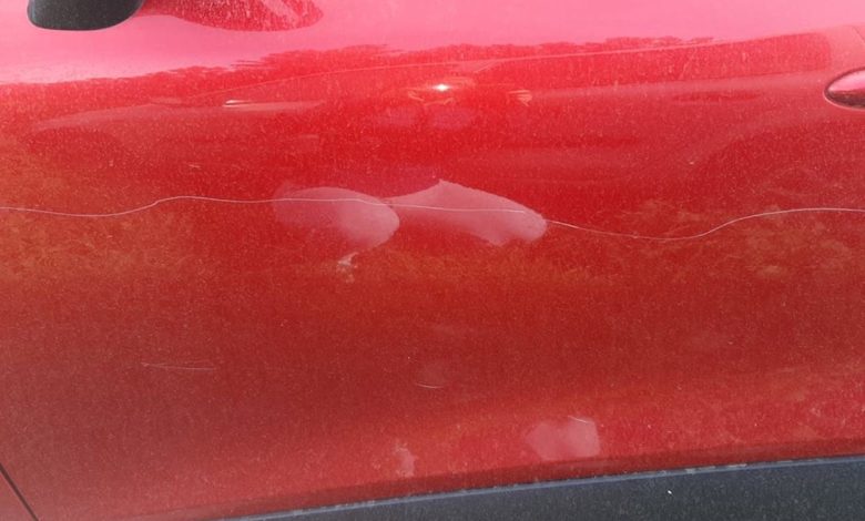 Carro de instrutora de Zumba vandalizado vand 578982024 7799365086804525130 n