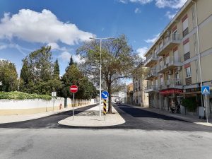 Já se circula na rua Torres Pinheiro e av. Combatentes (c/ fotos) obras av combatentes IMG 20220409 133121