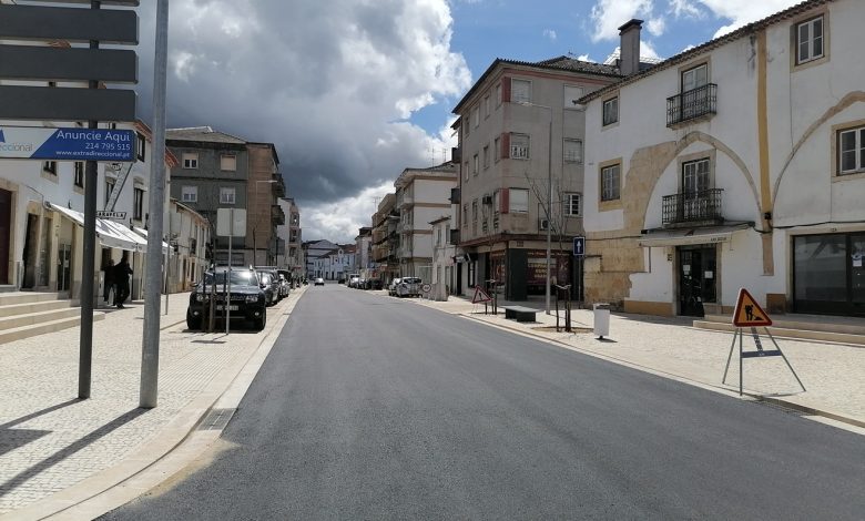 Já se circula na rua Torres Pinheiro e av. Combatentes (c/ fotos) obras torres pinheiro IMG 20220409 132858