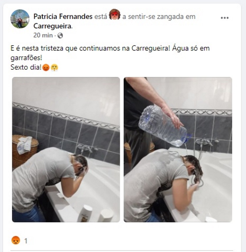 carregueira agua