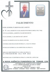 evaristo bento