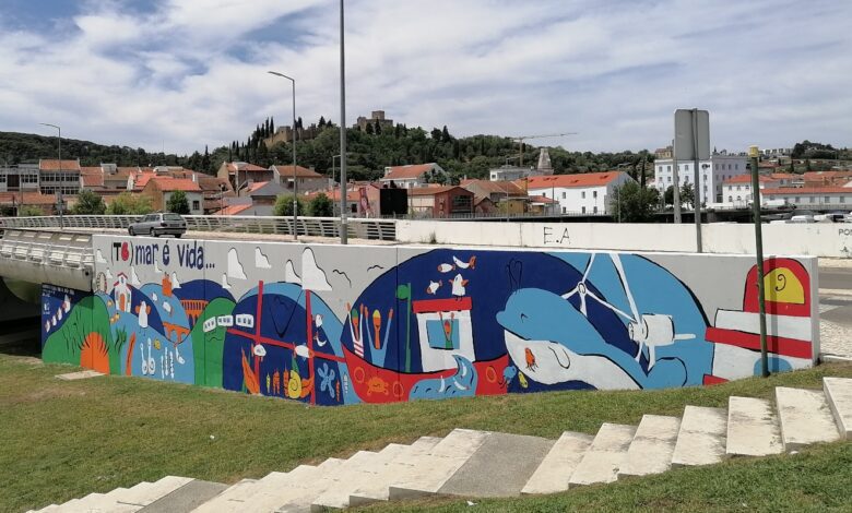 Nova pintura mural em Tomar mural IMG 20220527 133458
