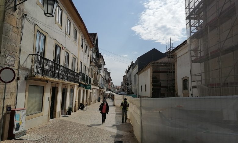 Afinal Tomar tem menos habitantes do que se pensava obras igreja corredoura IMG 20220512 102438
