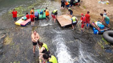 descida do rio Nabao em jangadas improvisadas20220626 122726