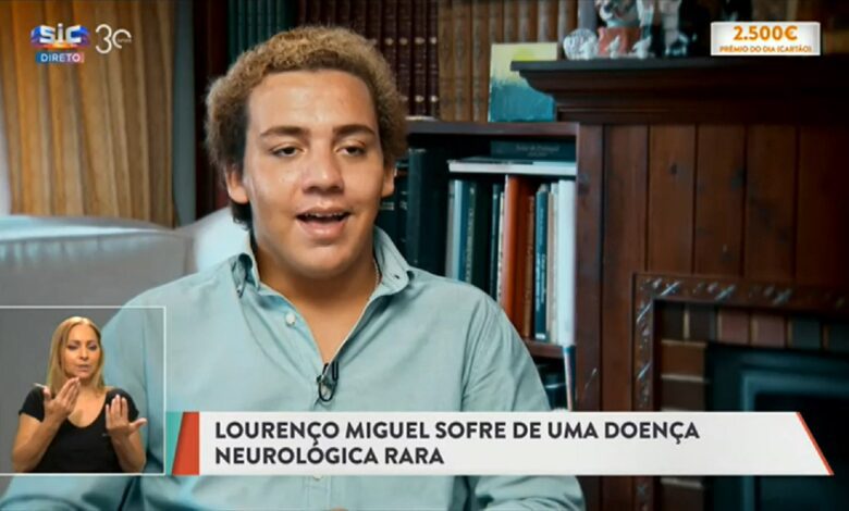 Jovem tomarense com doença rara vai lançar livro lourenco sic