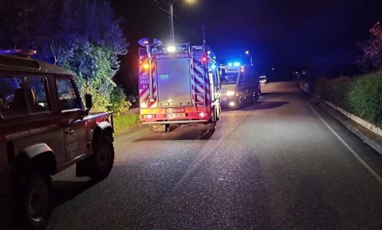 Despiste de mota provoca um ferido acid bombeiros 77483840002 6919093704887862476 n