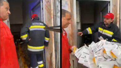bombeiros cheias