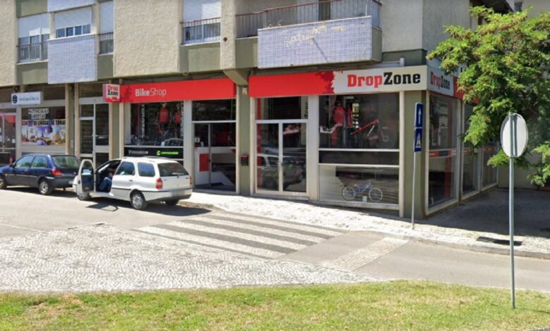 Tentativa de assalto à loja de bicicletas Dropzone dropzone