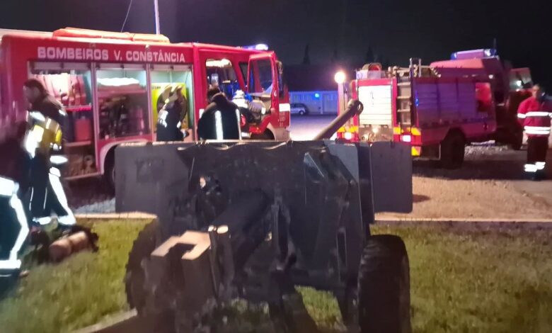 Bombeiros apagam fogo no Campo Militar de Santa Margarida incen 65941 4932109319626021312 n