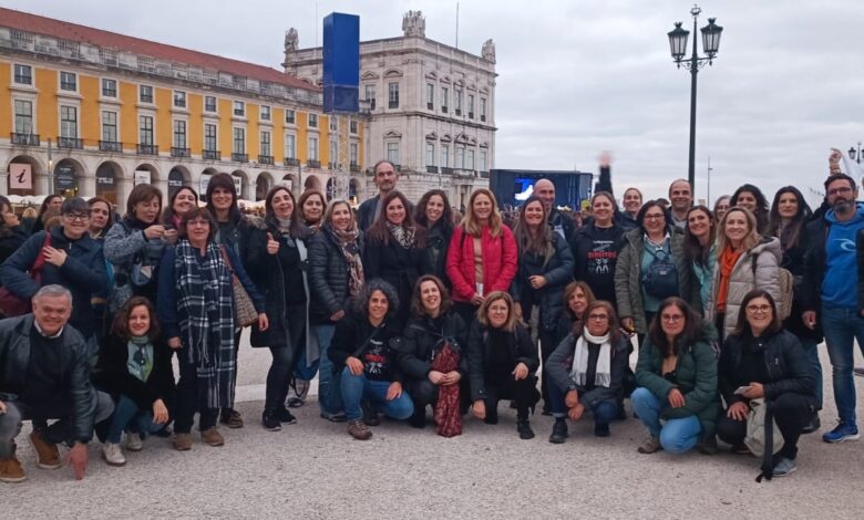 Professores protestam em Tomar e em Lisboa (c/ fotos) profs greve manif 85364648 6953761983319609335 n
