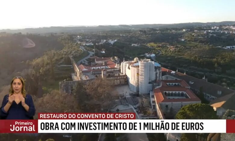 SIC emite reportagem sobre obras de restauro no Convento de Cristo convento charola restauro