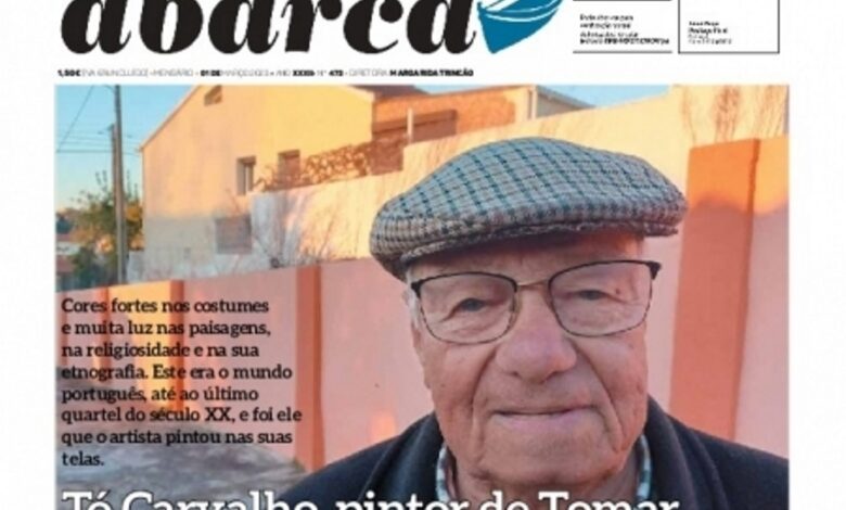 Jornal A Barca destaca pintor Tó Carvalho e Festa dos Tabuleiros j imgedicao