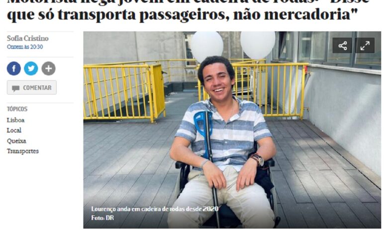 “Acho que nunca me senti tão lixo”. Jovem tomarense discriminado lourenco
