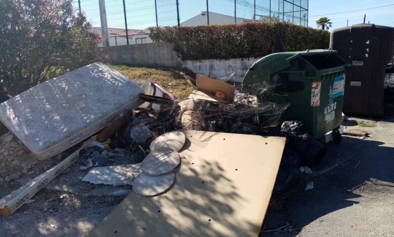 Lixo acumula-se ao lado da junta de Paialvo lixo 3424708 4949903403525132736 n