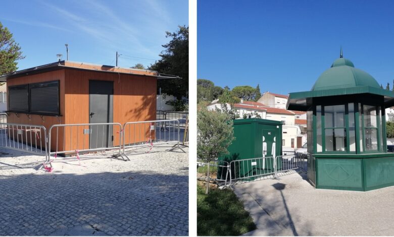 Obras das novas casas de banho públicas paradas há meses wc 6789