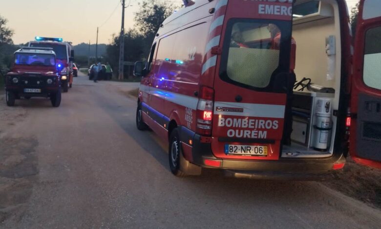 Despiste de mota provoca dois feridos acidente bombeiros 079421633140 544077116654707359 n