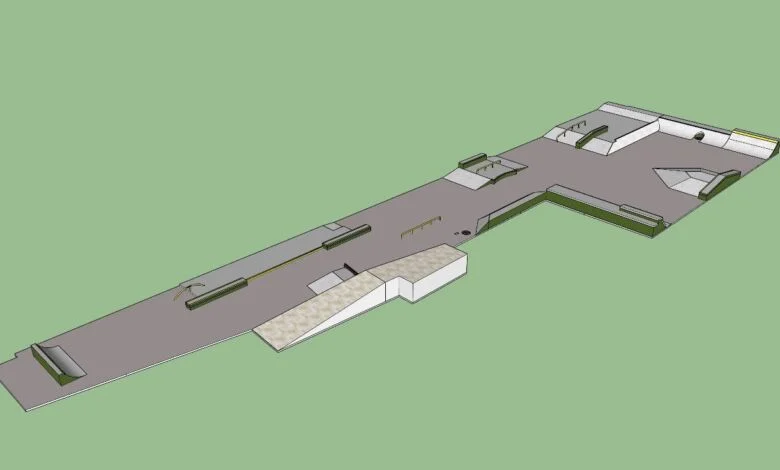 Já está escolhida a empresa que vai construir o skate park skate park 2