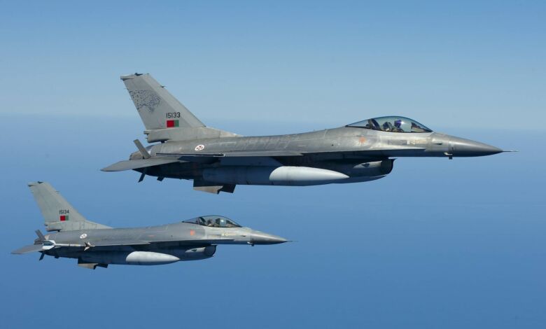 Força Aérea vai sobrevoar Santarém no último dia do ano avioes F 16M da Forca Aerea