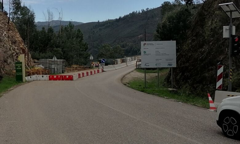 Obras na ponte sobre o rio Zêzere obrigam a condicionar trânsito ponte zezere IMG 20231225 121355