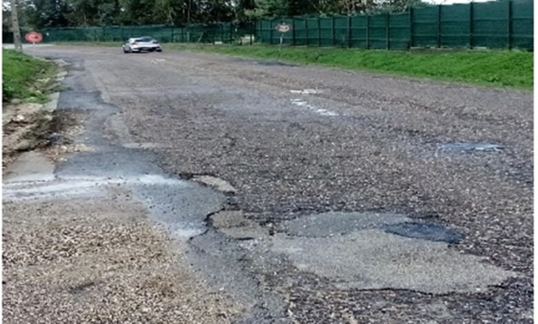 Troço de estrada que liga Entroncamento a Torres Novas em mau estado utentes 24 ent n3 novo piso 1