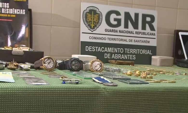 GNR de Abrantes desmantela quadrilha que roubava ouro (c/ vídeo) abrantes ouro