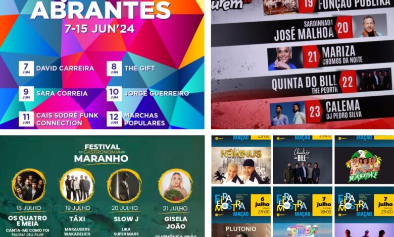 Roteiro das principais festas da região festas