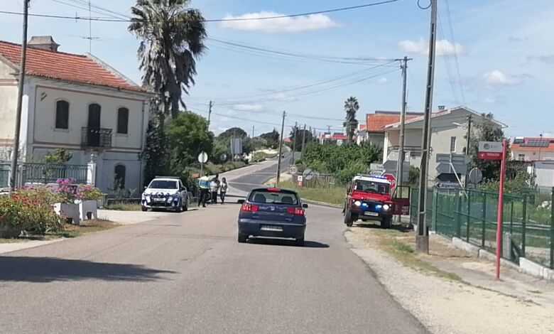 Colisão entre carro e mota provoca um ferido grave IMG 20240429 164348