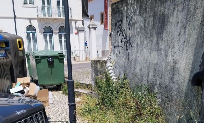Lixo e ervas junto a hotéis lixo unnamed Copia