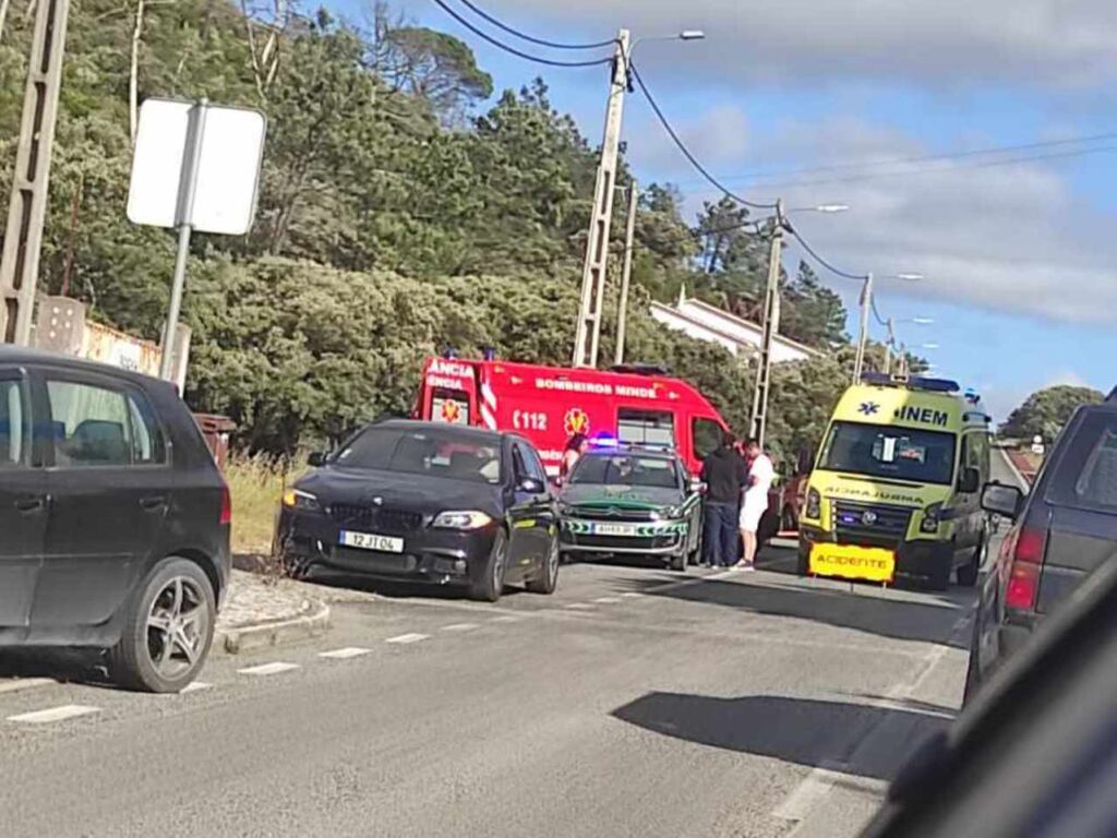 Motociclista morre em colisão com carro em Minde acidente 9065975843646 8191353781179471419 n