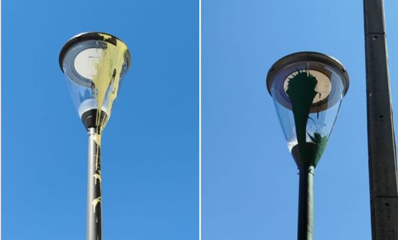 Novos candeeiros em Dornes foram vandalizados candeeiros dornes vandalismo
