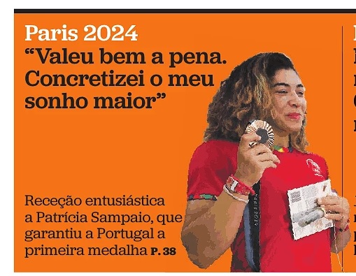 Emoção na chegada de Patrícia Sampaio a Lisboa j ytre