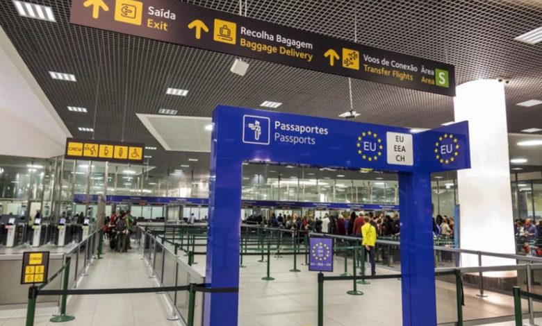 Imigrantes residentes no distrito de Santarém triplicaram em cinco anos Imigracao aeroporto viagem