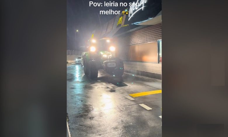 De trator no McDrive (c/ vídeo) trator 6789