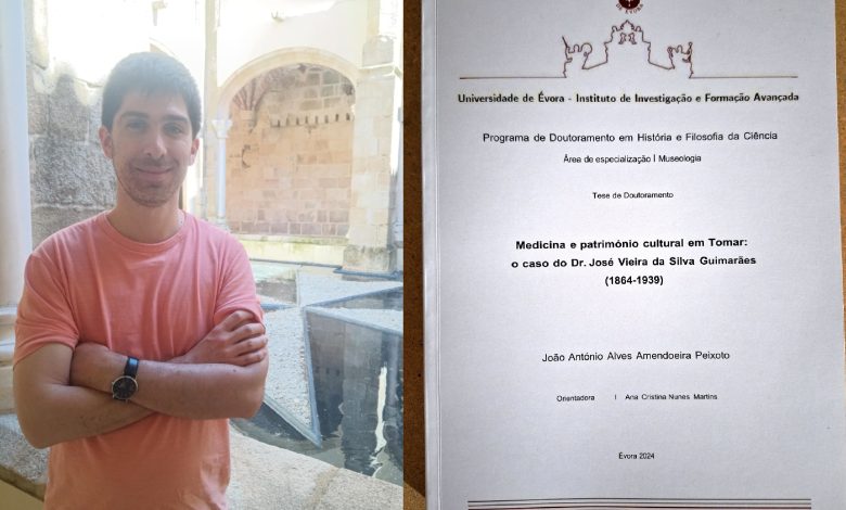 Tomarense publica tese de doutoramento sobre Vieira Guimarães joao amendoeira peixoto 67ca 4b83 864e