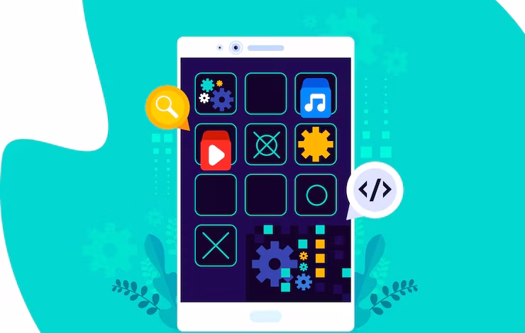 10 dicas e práticas recomendadas de profissionais para criar um design de ícone de app idealmente otimizado mobile apps concept landing page 23 2148298810