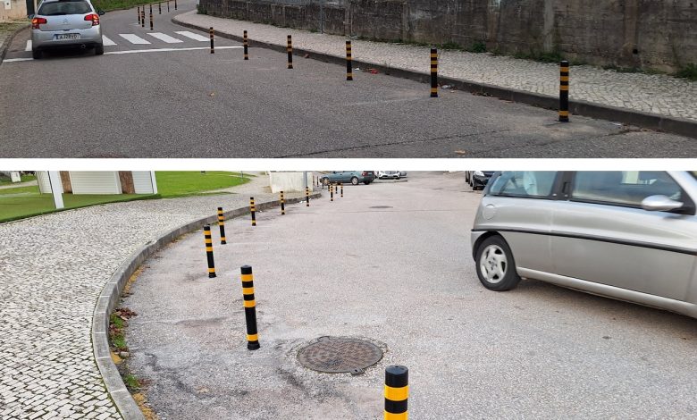 Câmara continua a espalhar pilaretes pela cidade pilaretes
