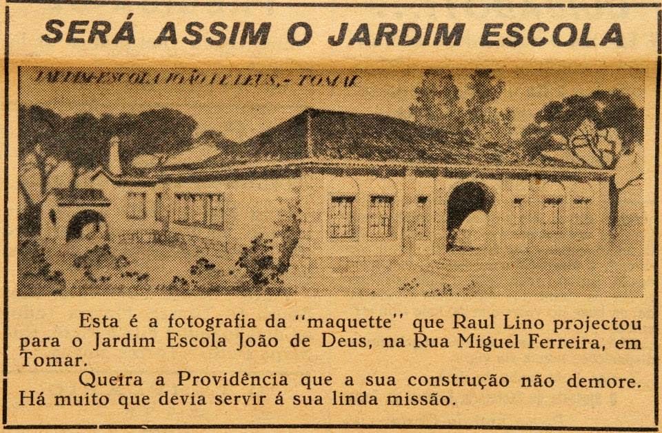 Jardim Escola Joao de Deus Projeto do Arq. Raul Lino 1953 O Templaro