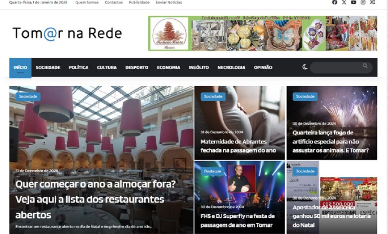 “Tomar na Rede” é o site de notícias mais visto na região site TnR
