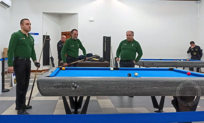 Equipa do SC Tomar só depende de si própria para ser campeã em Pool Português bilhar 1