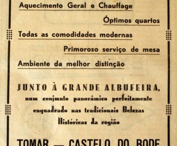 Um anúncio com 70 anos marco 1955 jornal O Templario 1